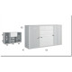 Aparador con puertas y cajones Ref Y59000