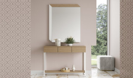 Conjunto recibidor de Consola y Espejo Ref H10274