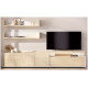 Salón moderno con módulos bajos con puertas, cajones y soporte tv Ref YD2506