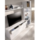 Salón moderno con módulo bajo y vitrina Ref YD2508