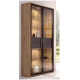 Salón moderno con módulo bajo y vitrina Ref YD2510