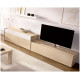 Salón moderno con módulos bajos y estante Ref YD2513