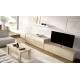 Salón moderno con módulos bajos y estante Ref YD2513