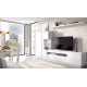 Salón moderno con módulo bajo y vitrina Ref YD2517