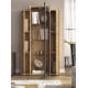 Salón moderno con módulo bajo y vitrina Ref YD2521