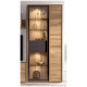 Salón moderno con módulos bajos y vitrina Ref YD2522