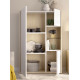 Salón moderno con módulo bajo y vitrina Ref YD2523