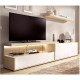 Salón moderno con módulos bajos con puertas, cajones y soporte tv Ref YD2525