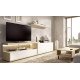 Salón moderno con módulos bajos con puertas, cajones y soporte tv Ref YD2525