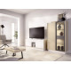 Salón moderno con módulo bajo y vitrina Ref YD2526