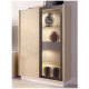 Salón moderno con módulo bajo y vitrina Ref YD2526