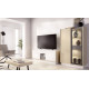 Salón moderno con módulo bajo y vitrina Ref YD2526