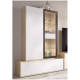 Salón moderno con módulos bajo y vitrina Ref YD2529