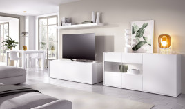 Salón moderno con módulo bajo y aparador Ref YD2536