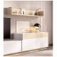 Salón moderno con módulos bajos y estantería Ref YD2537