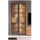 Salón moderno con módulo bajo y vitrina Ref YD2538