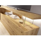 Salón moderno con módulos bajos, soporte tv y estantería Ref YD2541