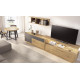 Salón moderno con módulos bajos, soporte tv y estantería Ref YD2541