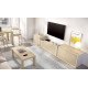 Salón moderno módulos bajo con puertas y cajones Ref YD2543