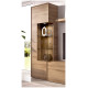 Salón moderno con módulo bajo y vitrina Ref YD2547
