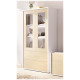 Salón moderno con módulo bajo y vitrina Ref YD2548