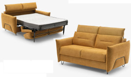 LC62200 Sofá cama en 1, 2 y 3 plazas disponible con opción de chaiselongue con arcón