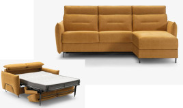 LC62300 Sofá cama chaiselongue con arcón disponible con opción en 1, 2 y 3 plazas 