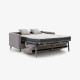 LC64200 Sofá cama en 1, 2 y 3 plazas disponible con opción de chaiselongue con arcón