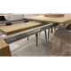 Mesa de Comedor extensible con acabado lacado o en chapa natural Ref L13000