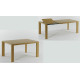 Mesa de Comedor extensible con acabado lacado o en chapa natural Ref L15000