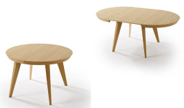 Mesa de Comedor redonda extensible Ref L23000