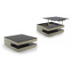 Mesa de Centro elevable con botellero Ref L24000