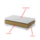 Mesa de Centro elevable con botellero Ref L25000