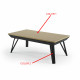 Mesa de Centro de Diseño elevable Ref L28000
