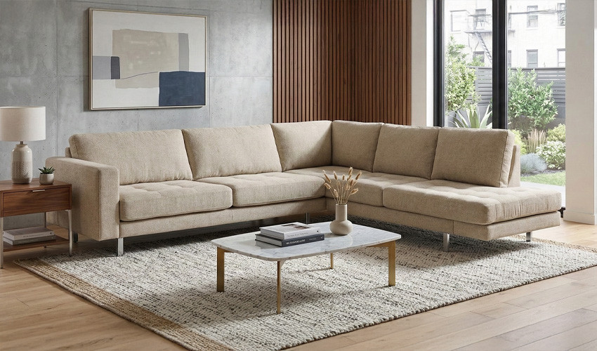 TF17500 Sofá rinconera de moderno diseño