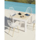 Mesa con Tapa porcelánica disponible en diferentes medidas Ref M114