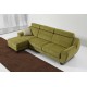 D13000 Sofá estilo Retro disponible en 3, 2 ,1 plazas, Chaise Longue y Rinconera