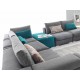 A49100 Sofisticado sofá modular combinable según el diseño que elijas.