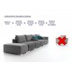 A49200 Sofá modular de moderno diseño al mejor precio