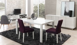 Mesa de Comedor extensible lacada Ref L133000