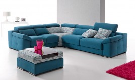 A50000 Moderno sofá con opción Rinconera, Chaiselongue y en 3, 2 y 1 plaza.
