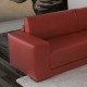 D49100 Sofá chaiselongue de diseño de lineas rectas disponible también en rinconera y en 3,2 y 1 plazas