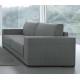 D49200 Sofá de diseño de lineas rectas disponible con chaiselongue y en rinconera