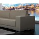 D49200 Sofá de diseño de lineas rectas disponible con chaiselongue y en rinconera