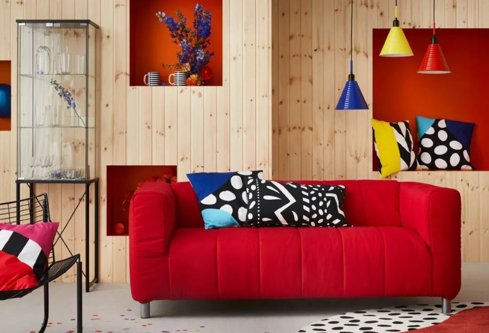 Personal Hablar cojo Qué cojines poner en un sofá rojo: ideas y consejos - Consejos e  información útil sobre sofás